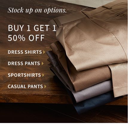 Stock up on options. Buy one get one 50% off