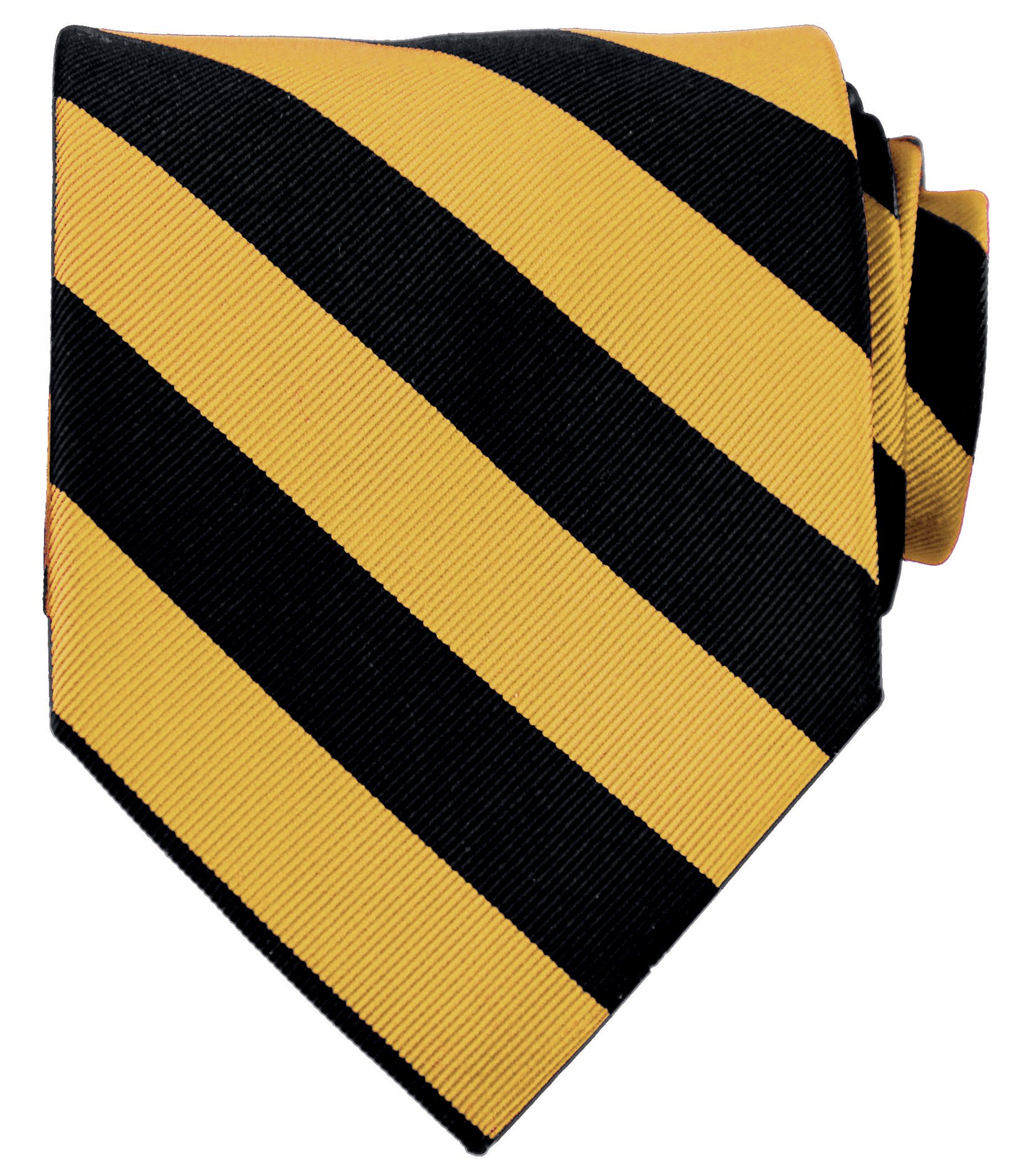 Collegiate Tie- Black/Gold