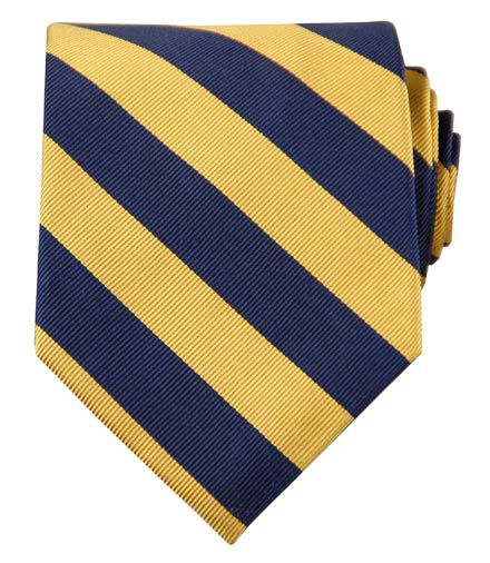 Collegiate Tie-Maize/Blue