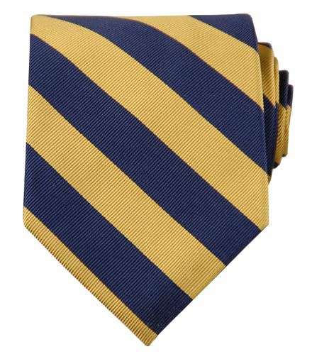 Collegiate Tie-Blue/Gold