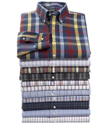 Traveler Long Sleeve Buttondown Collar Poplin Sportshirt