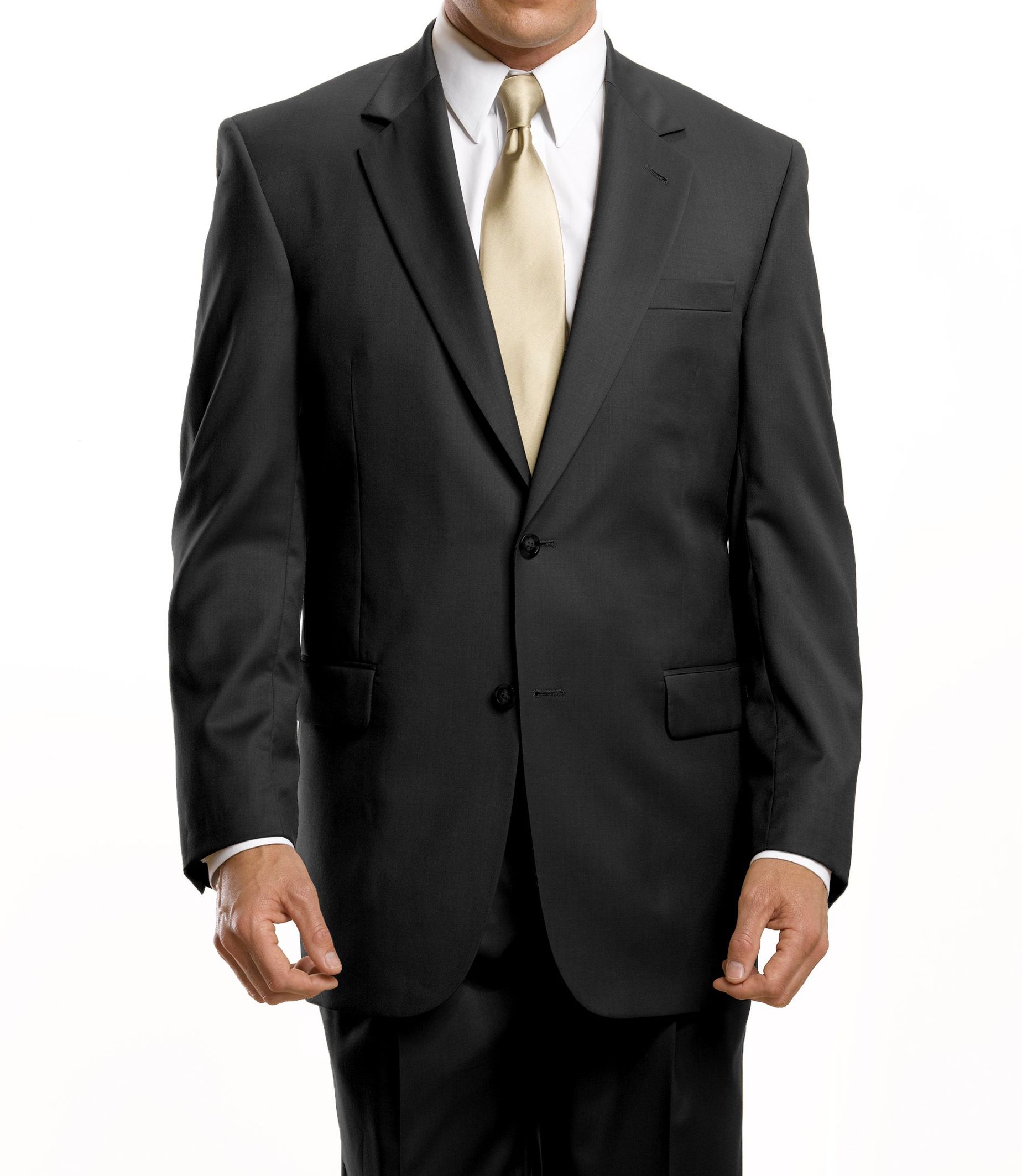 Signature 2-Button Jacket Big or Tall- Cambridge Grey, British Tan