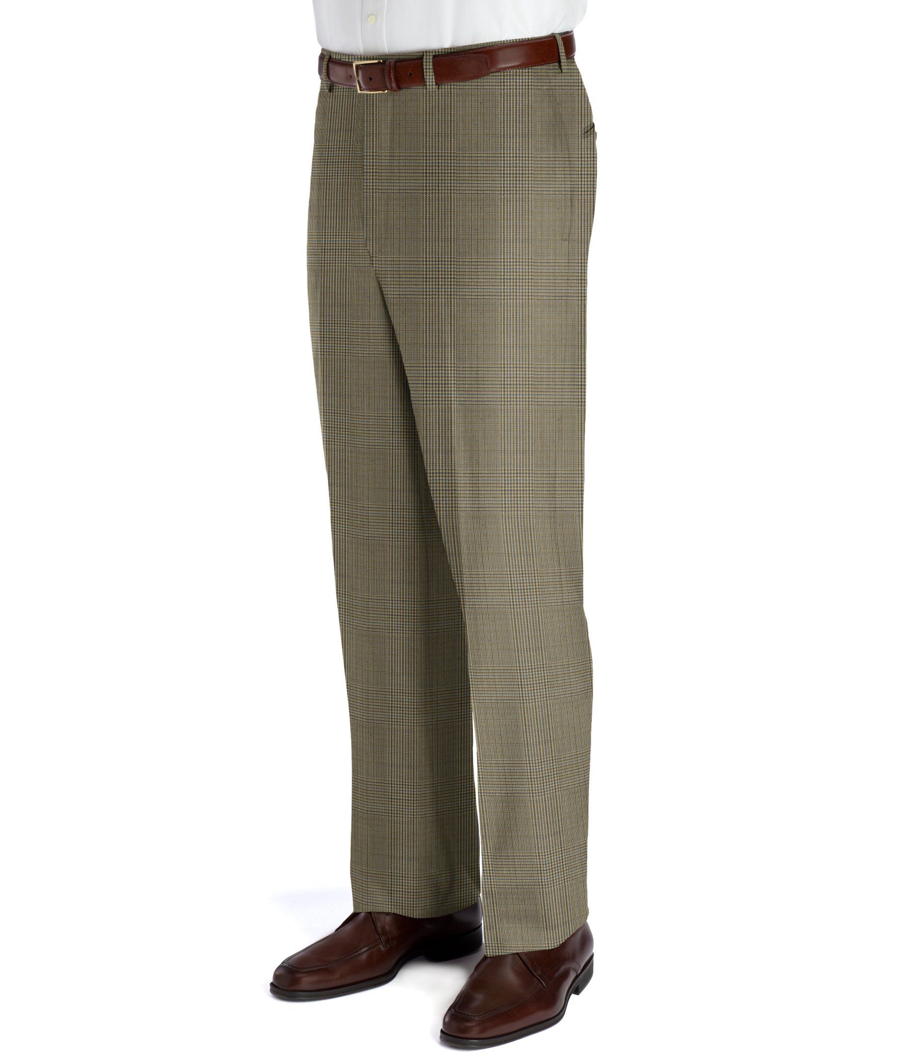Executive Wool Plain Front Trousers