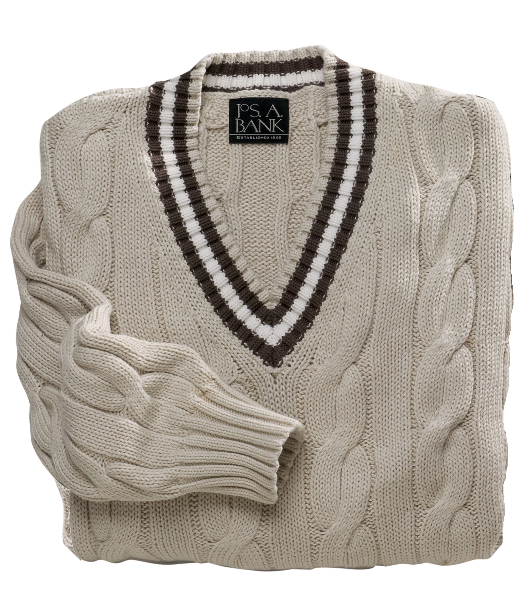 Cable Tennis Sweater
