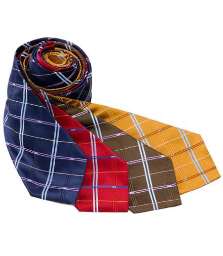 JosBank : Windowpane Patterned Tie Long Length : Men s clothing (dress & casual) > Accessories