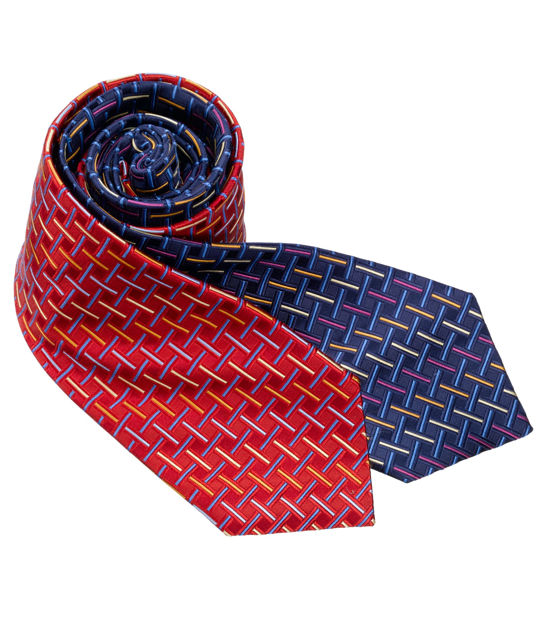 Basketweave Pattern Tie