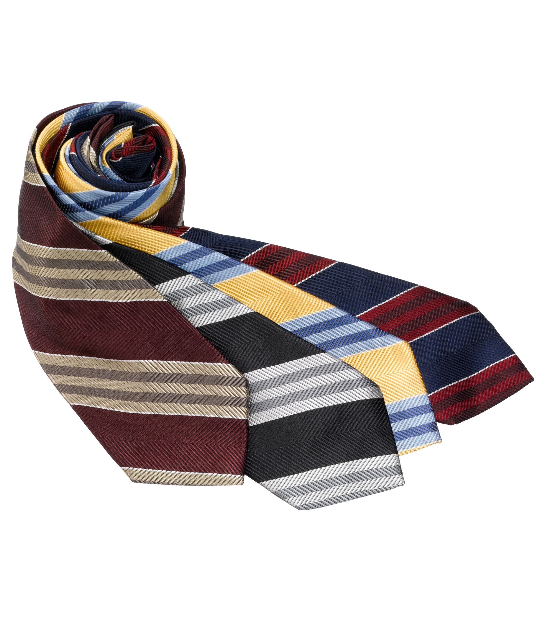 Herringbone Stripe Tie- Buy 1, Get 2nd 25% Off and 3rd FREE!