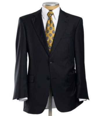 JoS. A. Bank Signature Gold 2 Button Wool Suit