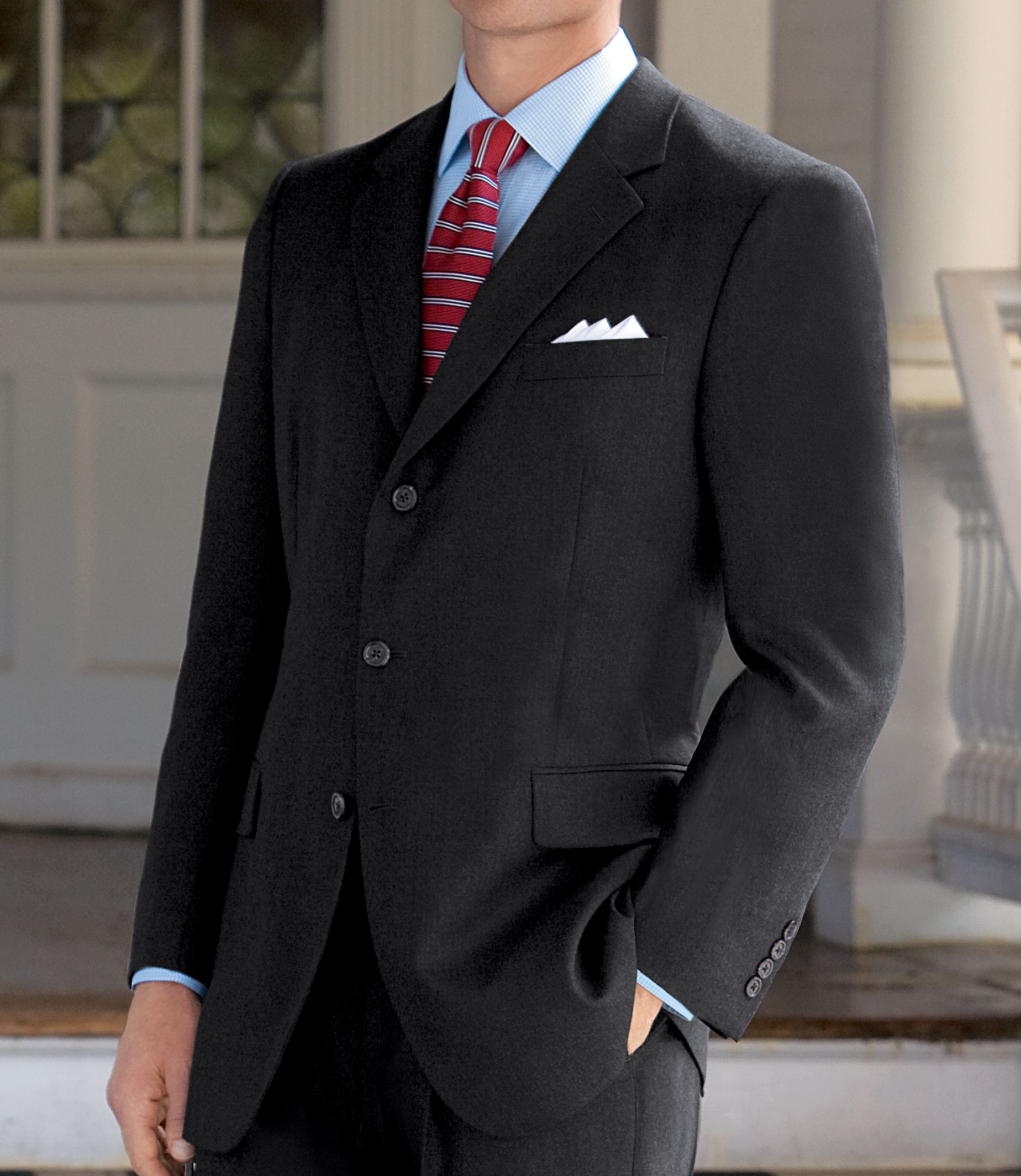 Men's Luxury Wool Cashmere Suit