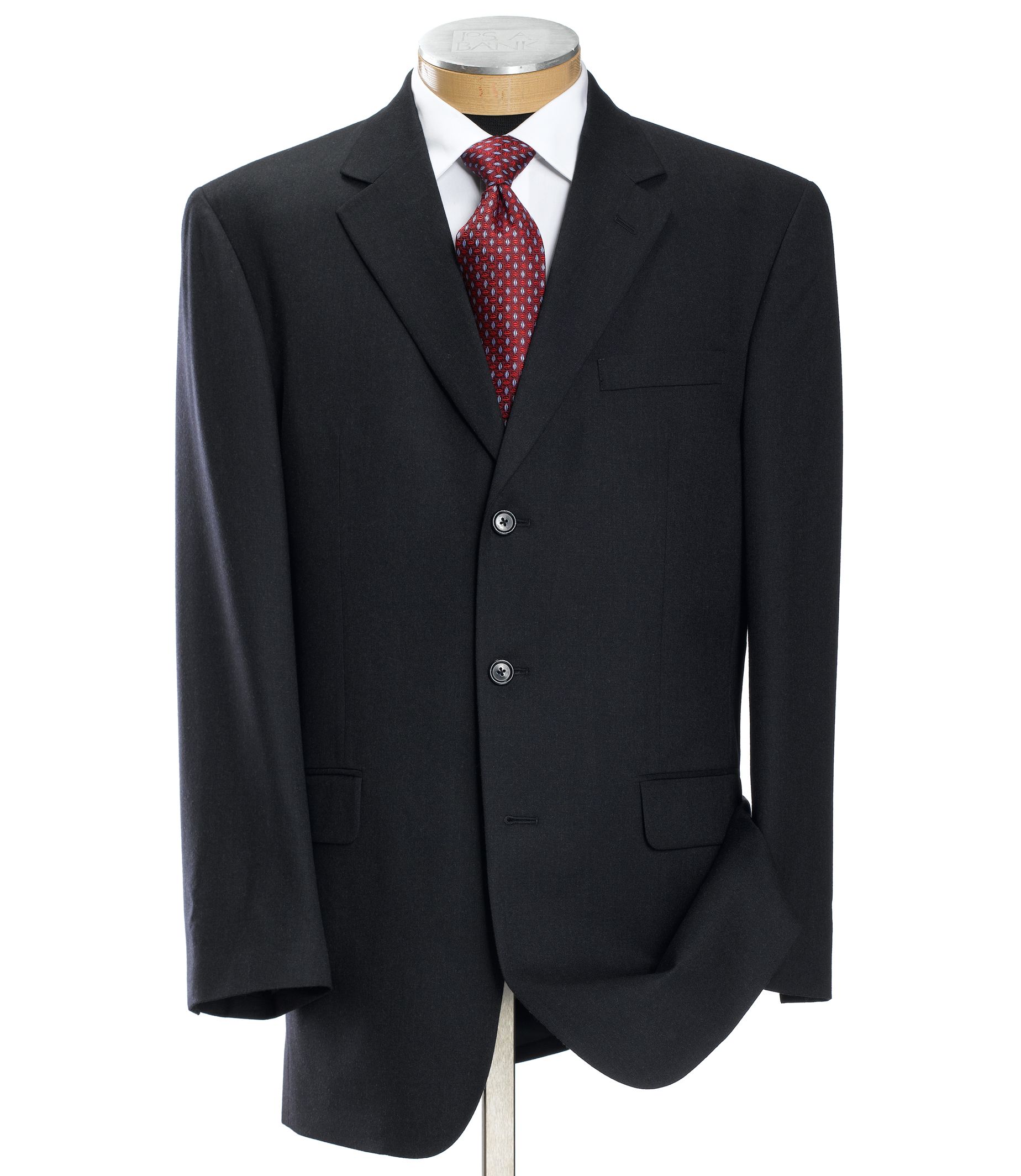 Wool/Cashmere 3-Button Blazer