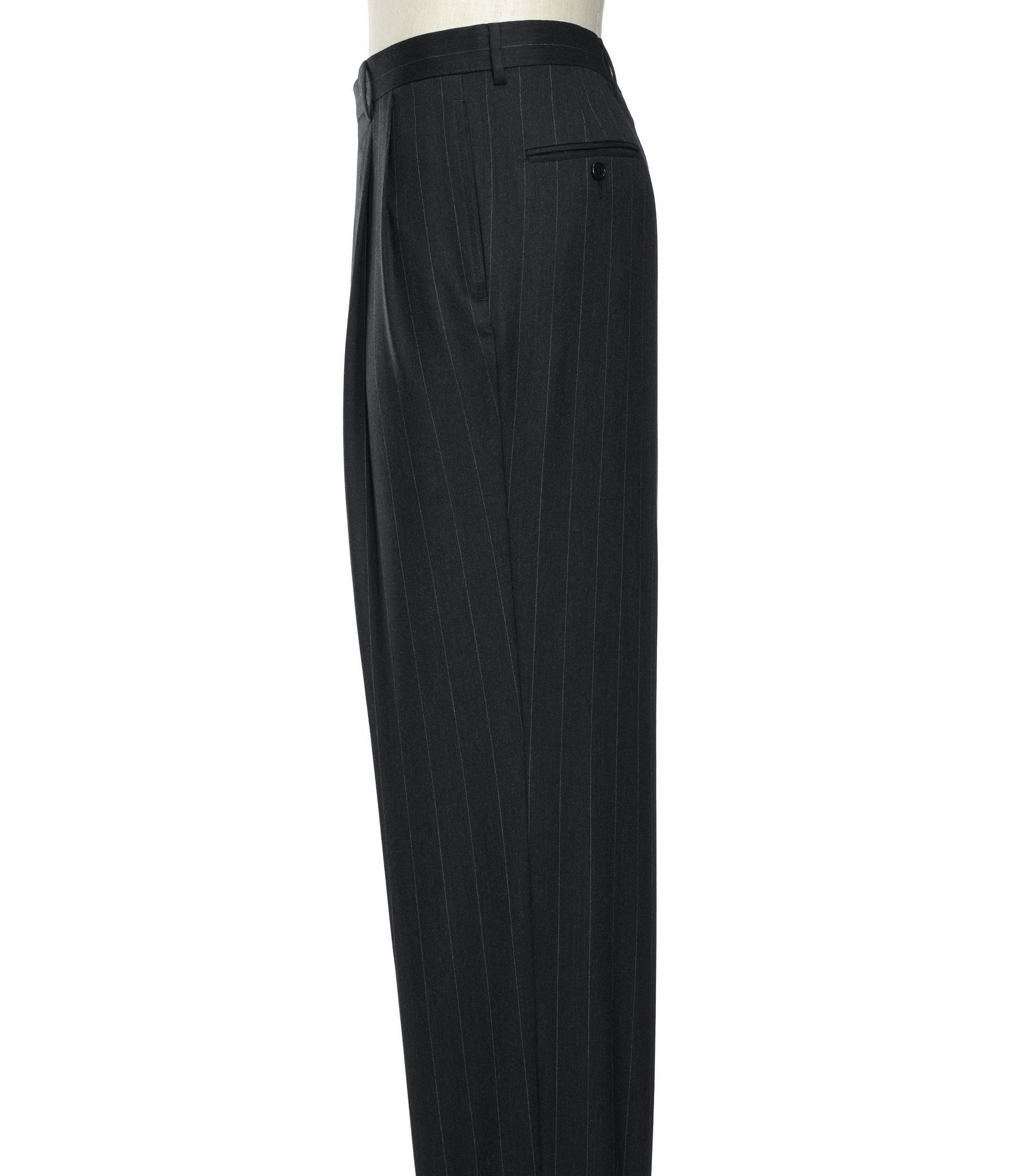 Signature Striped Pleated Front Trouser- 2 for $150