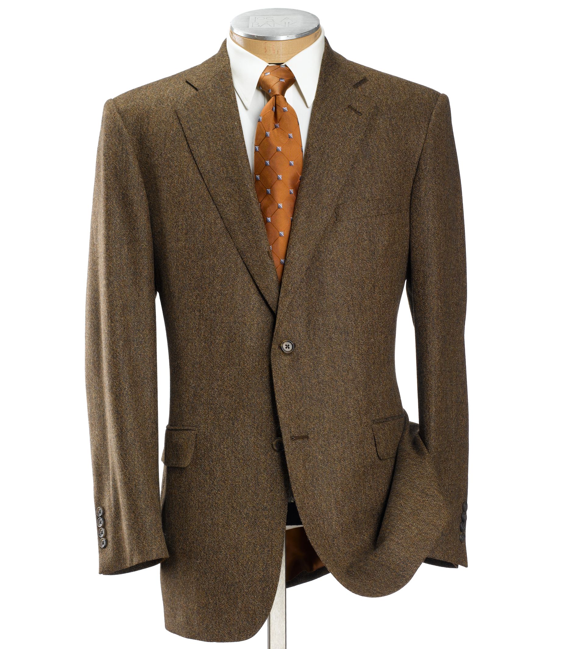 Joseph 2 Button Sportcoat- Mocha Tweed