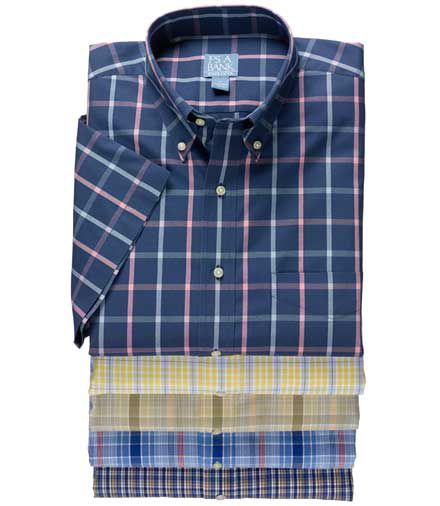Clearance Stays Cool Patterned Sportshirt
