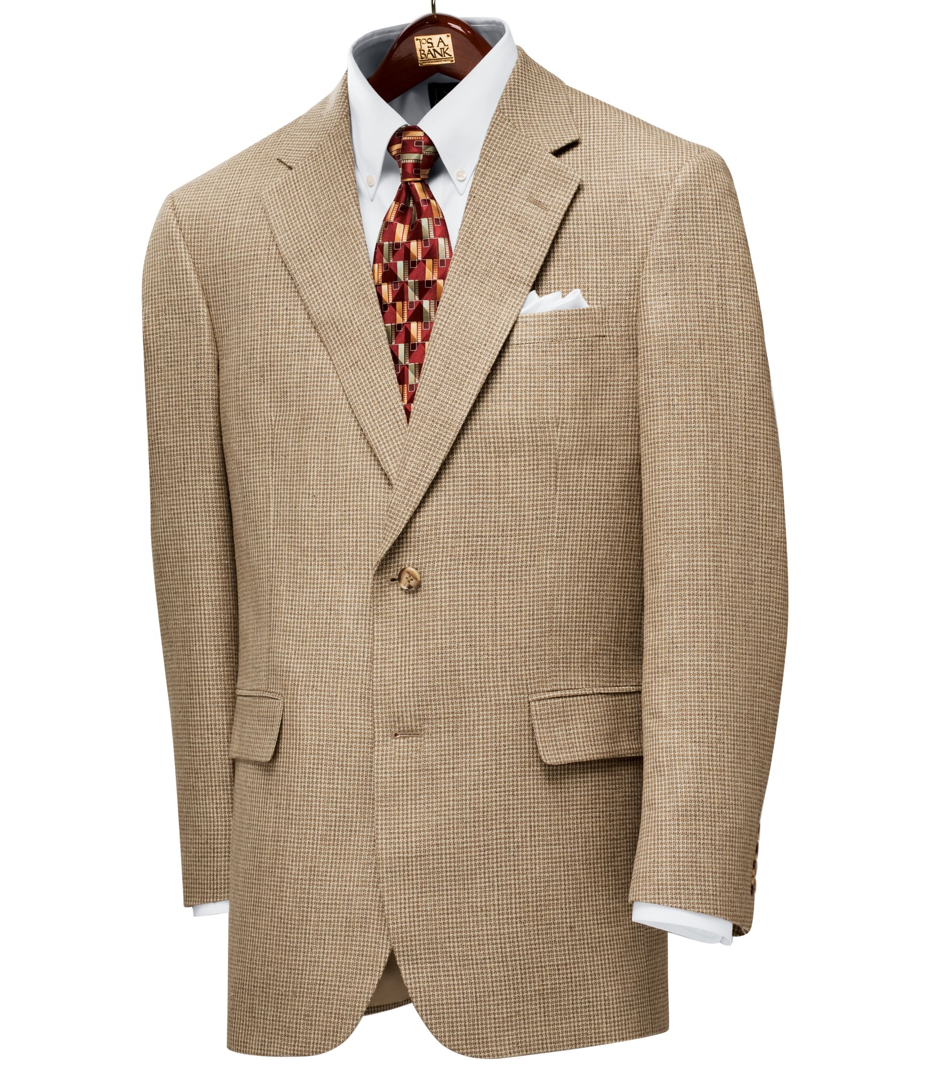 Executive 2-Button Silk Sportcoat
