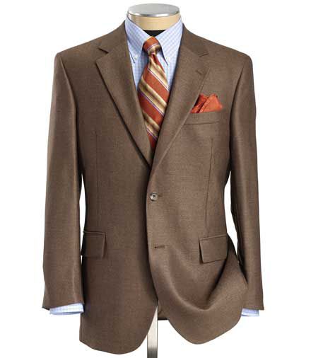 Executive 2-Button Wool Blend Year Round Sportcoat
