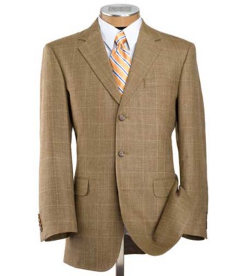 JoS. A. Bank Executive 3 Button Sportcoat- Brown H...