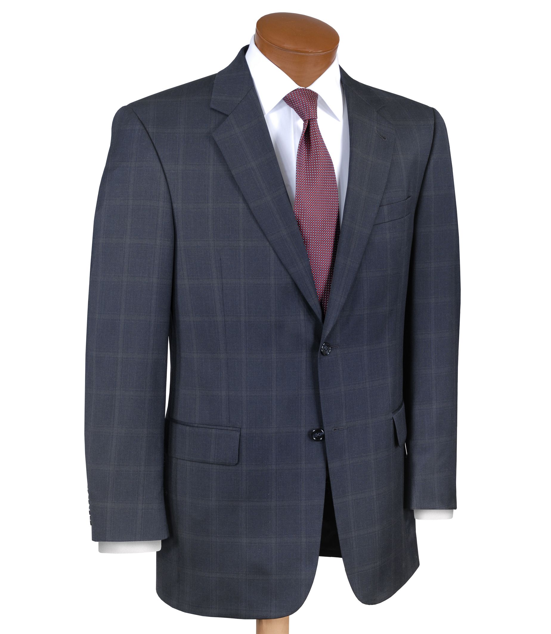 Signature 2-Button Wool Suit- In 8 Patterns
