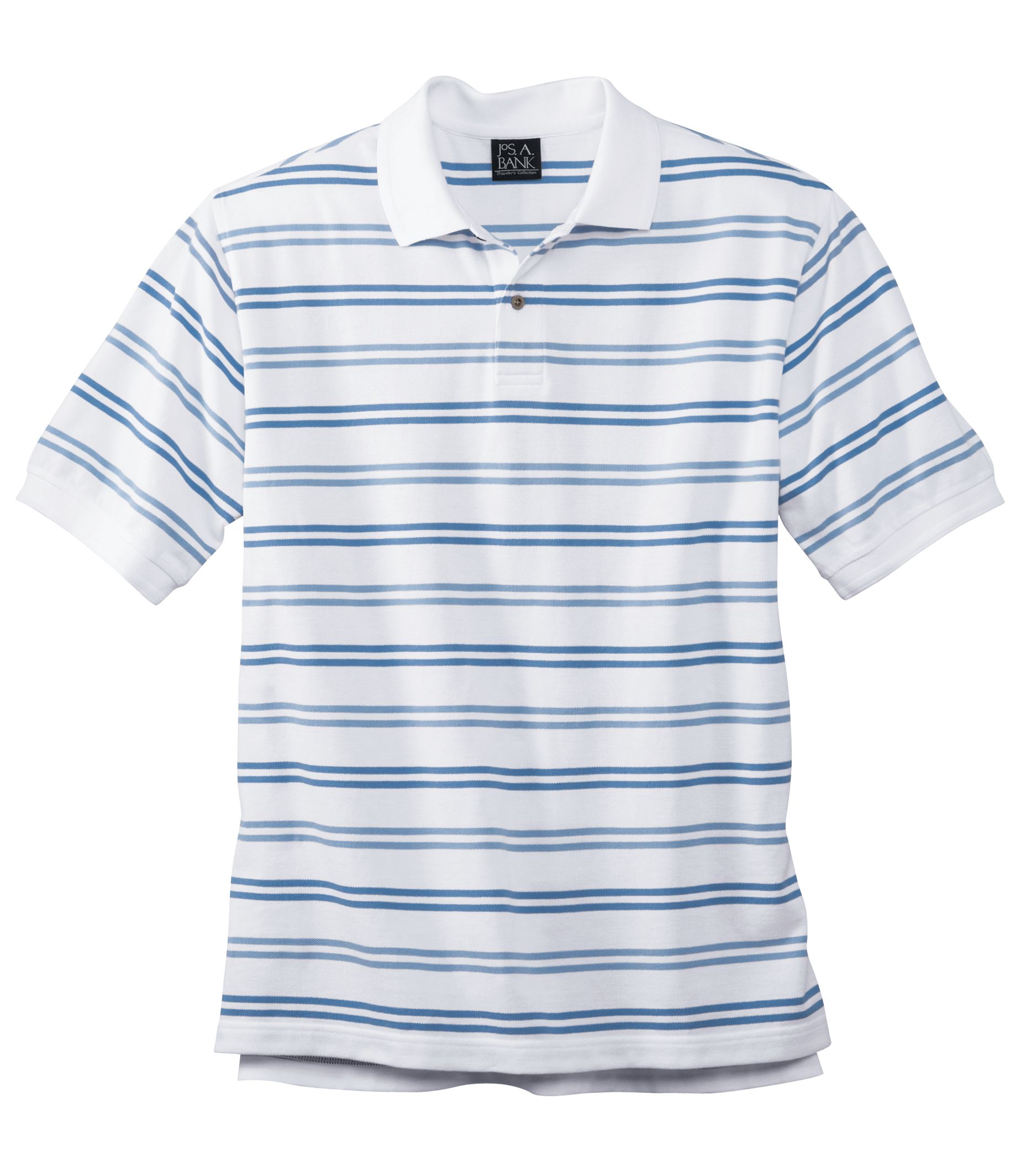 Traveler Stripe Short Sleeve Polo- 3 for $99
