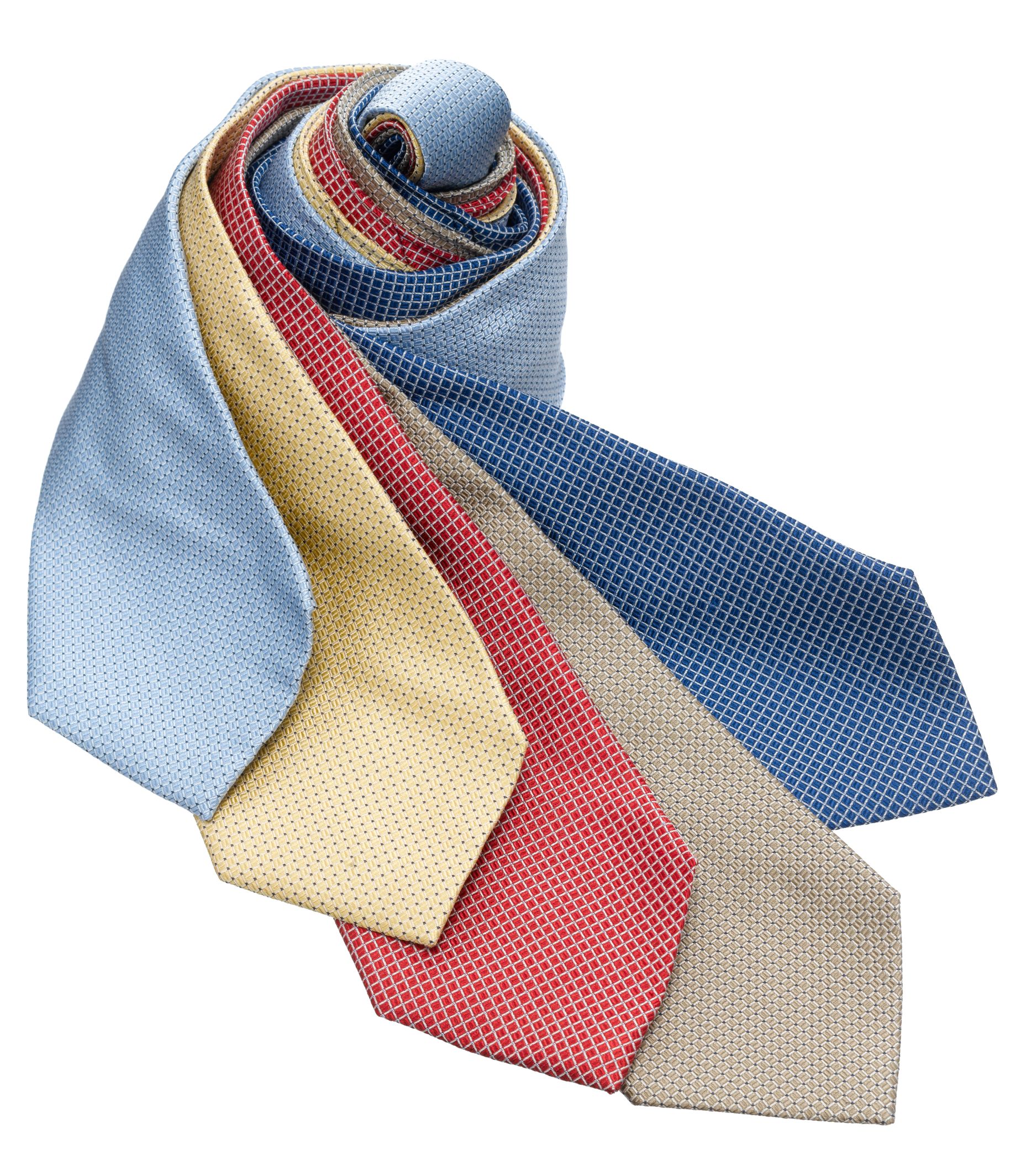 Microcheck Tie