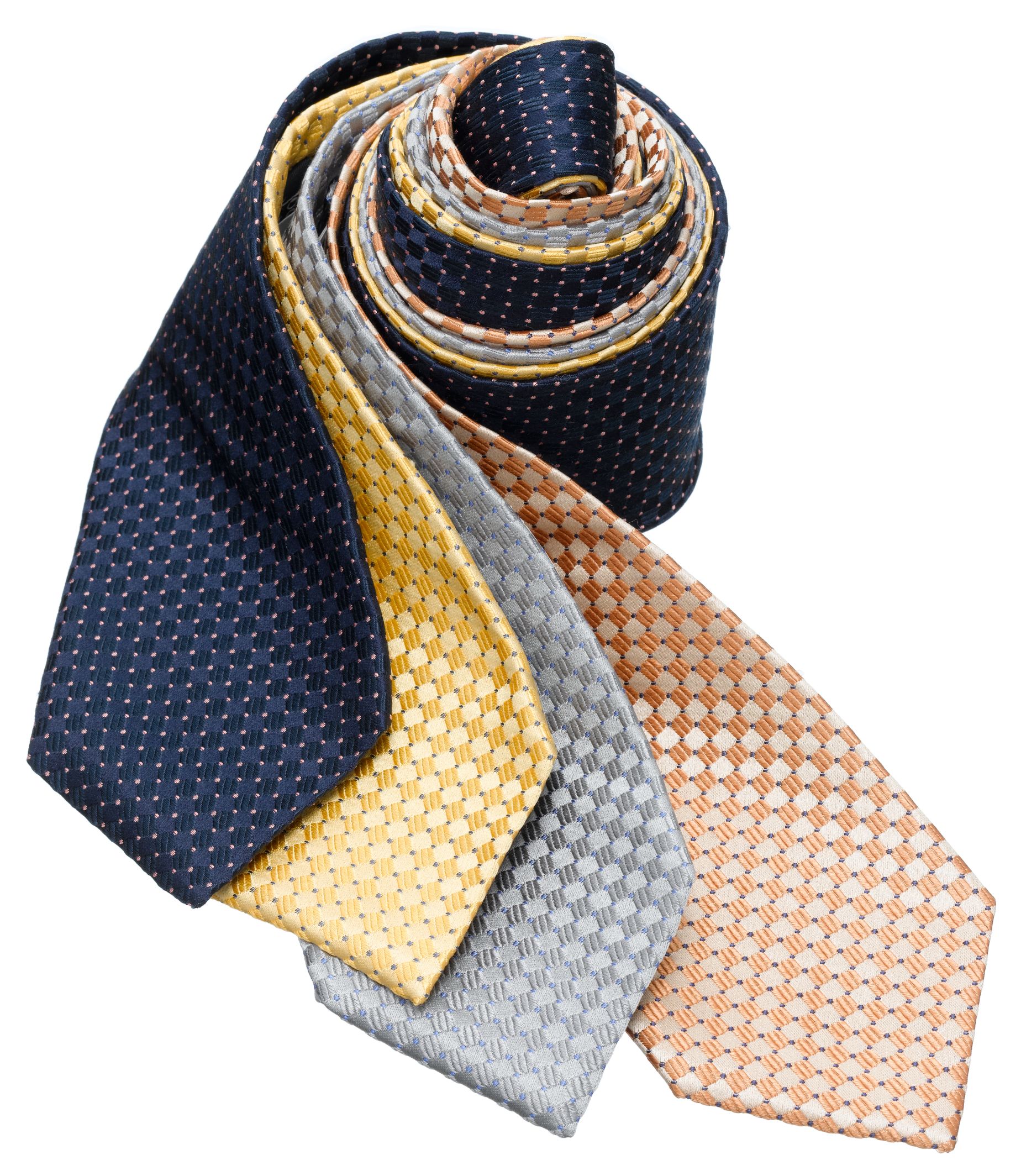 Tonal Dot Tie Long Length
