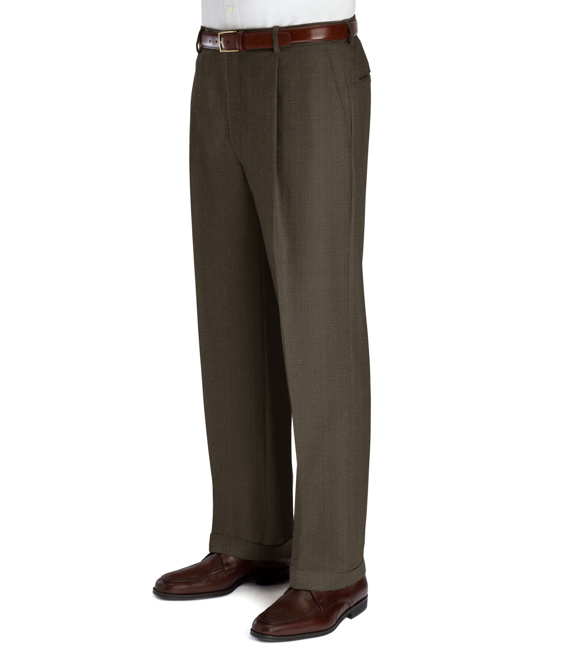 Joseph Pleated Front Wool Trousers