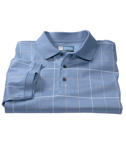 David Leadbetter Stays Cool Pattern Golf Polo