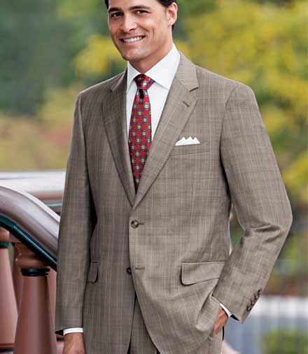Signature Gold 2 Button Wool Suit
