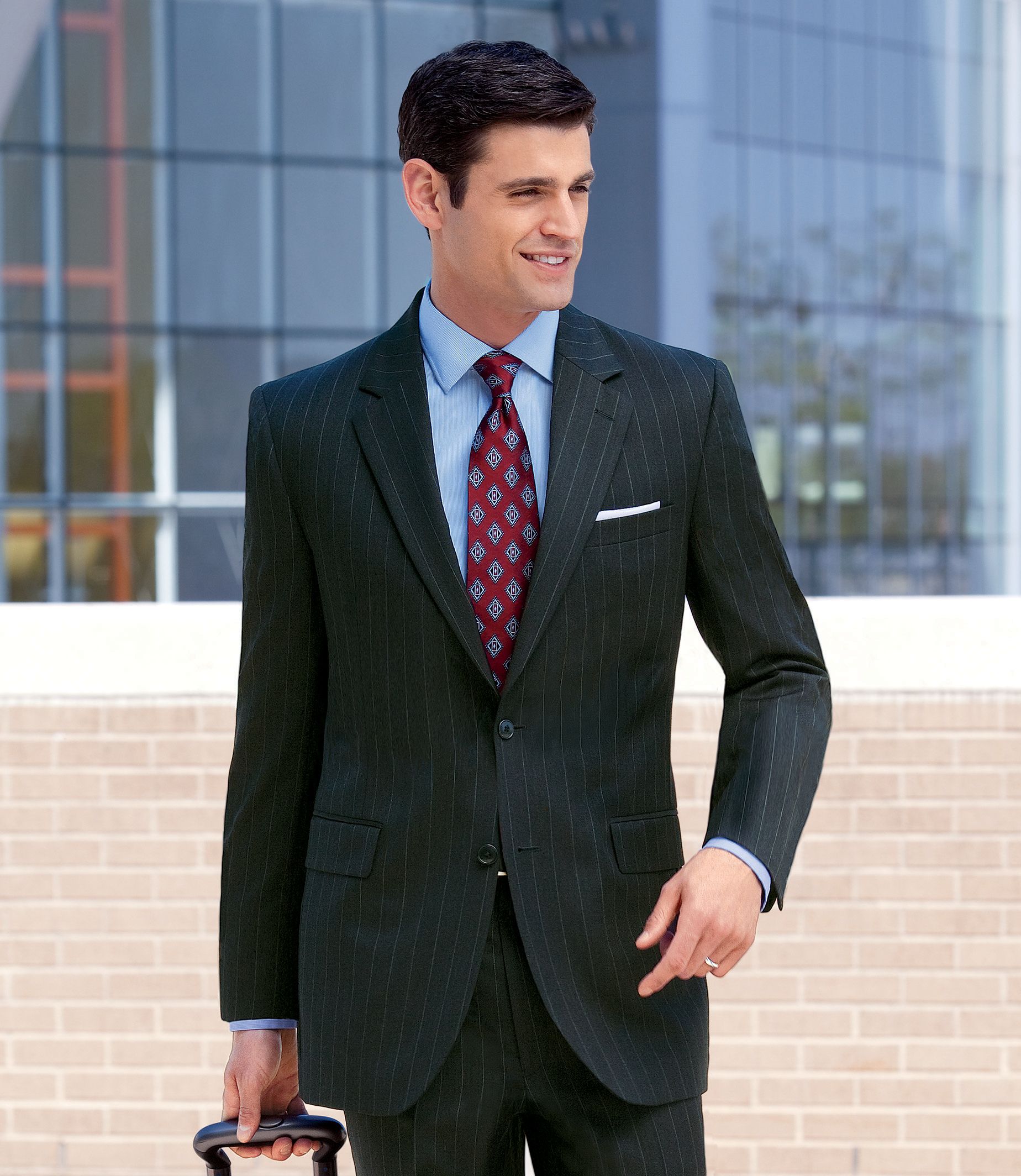 Traveler Suit Separate 2-Button Jacket