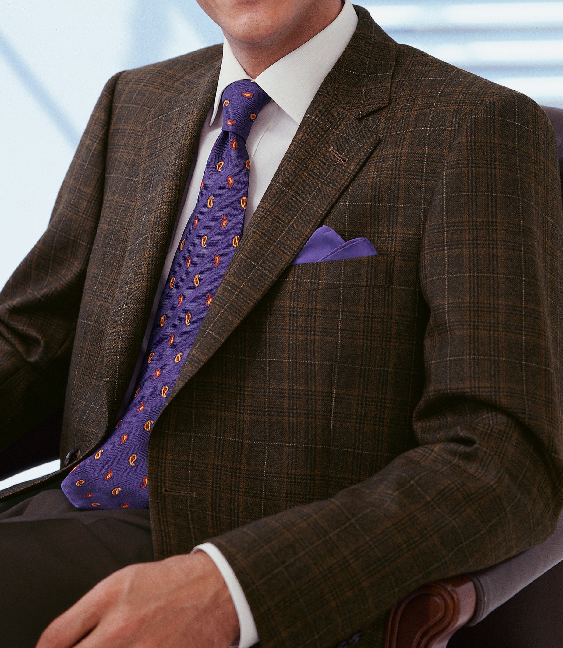 Signature 2-Button Plaid Sportcoat
