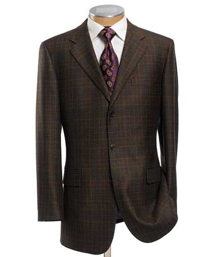 Signature 3-Button Plaid Sportcoat
