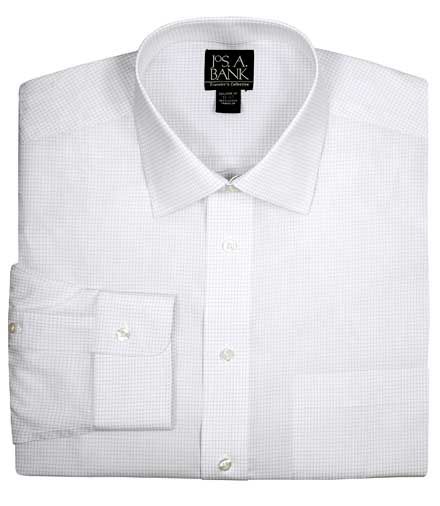 Traveler Spread Collar Stripe Dress Shirt Big or Tall- 2 for $139.99