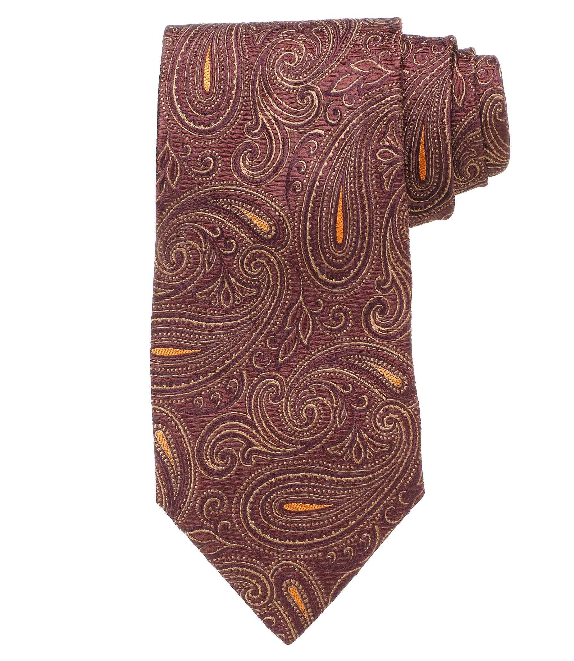 Signature Large Paisley Tie Long Length
