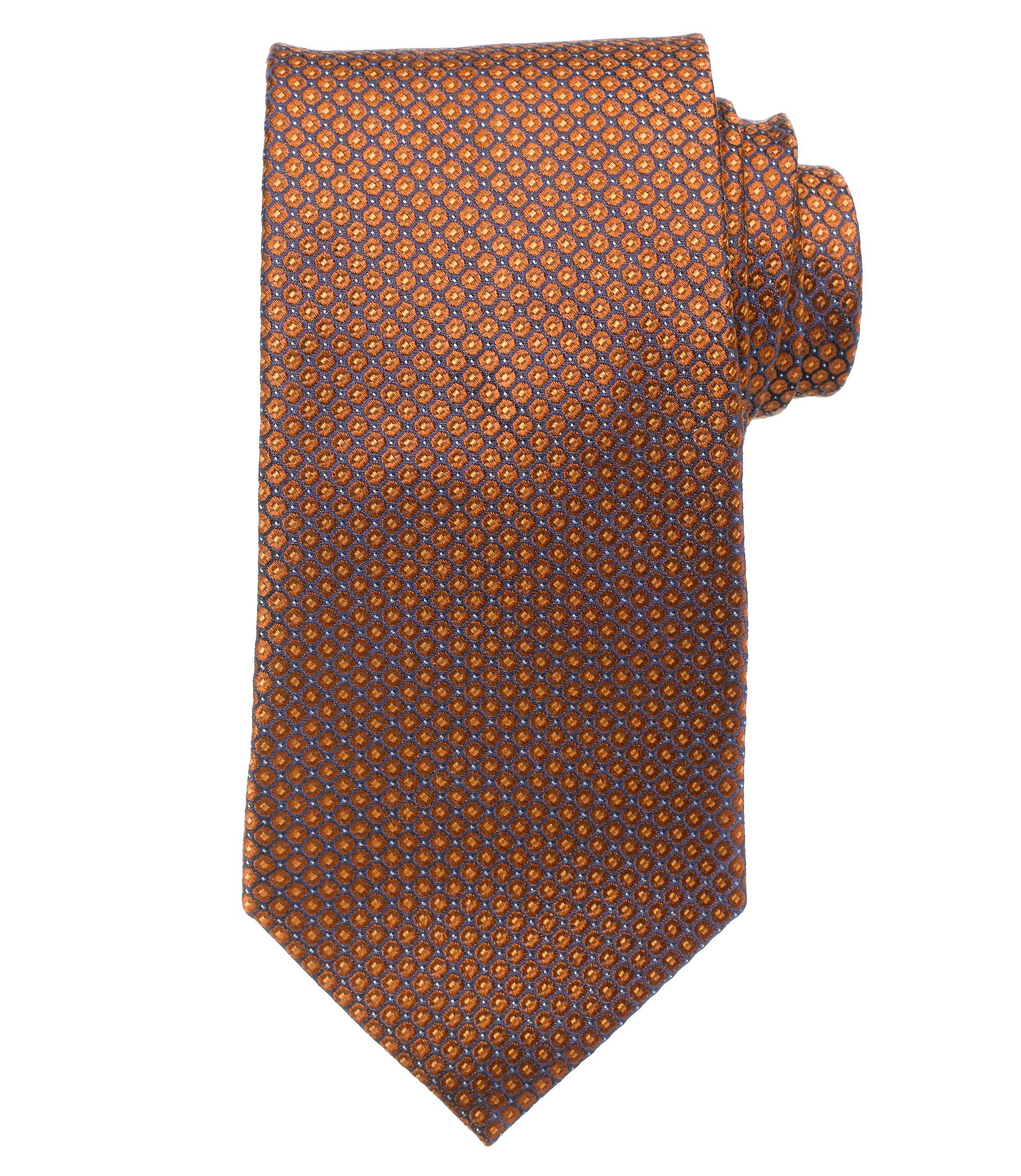 Joseph Rust Micro Circle Tie