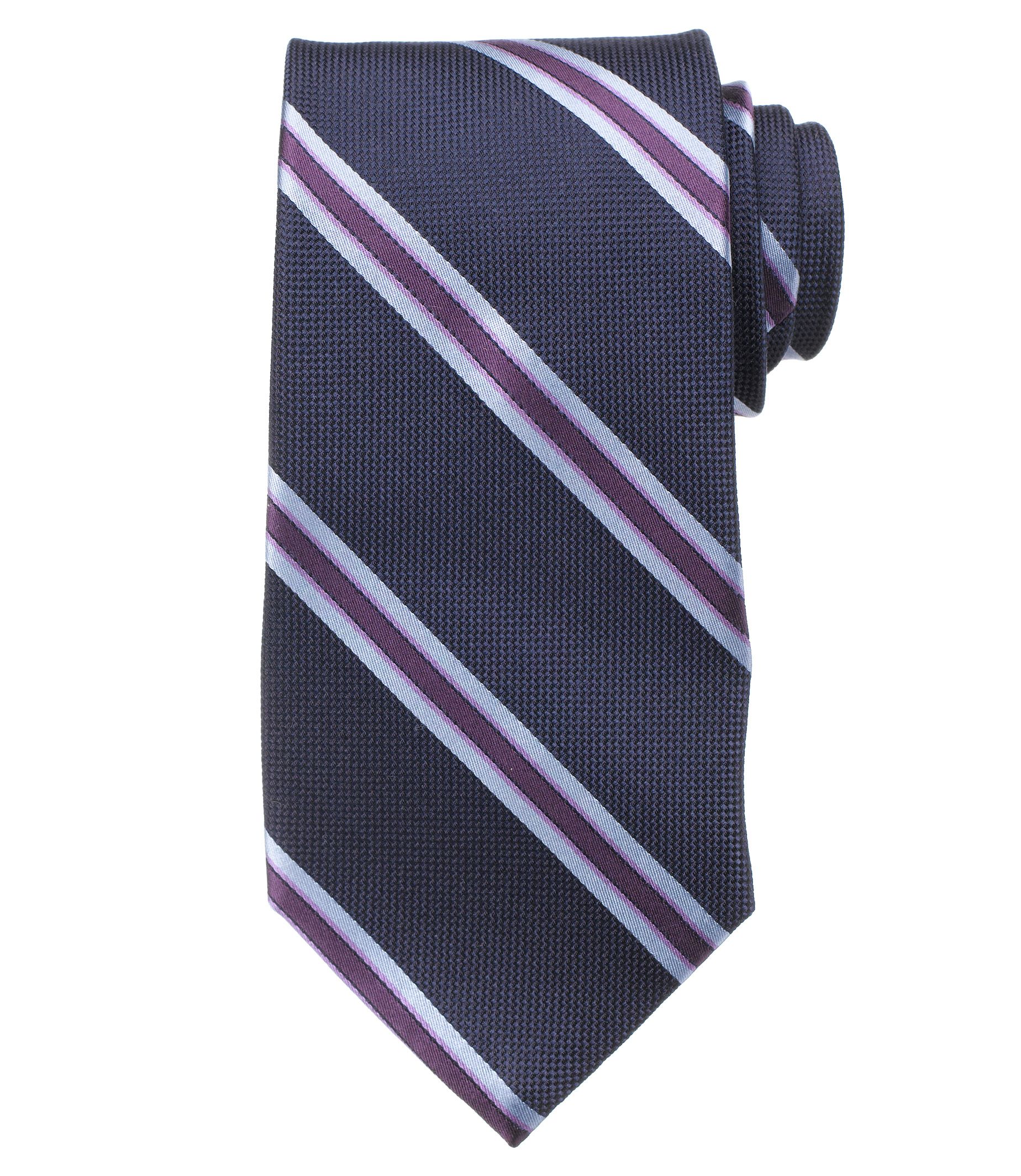 Signature Satin Stripe Tie
