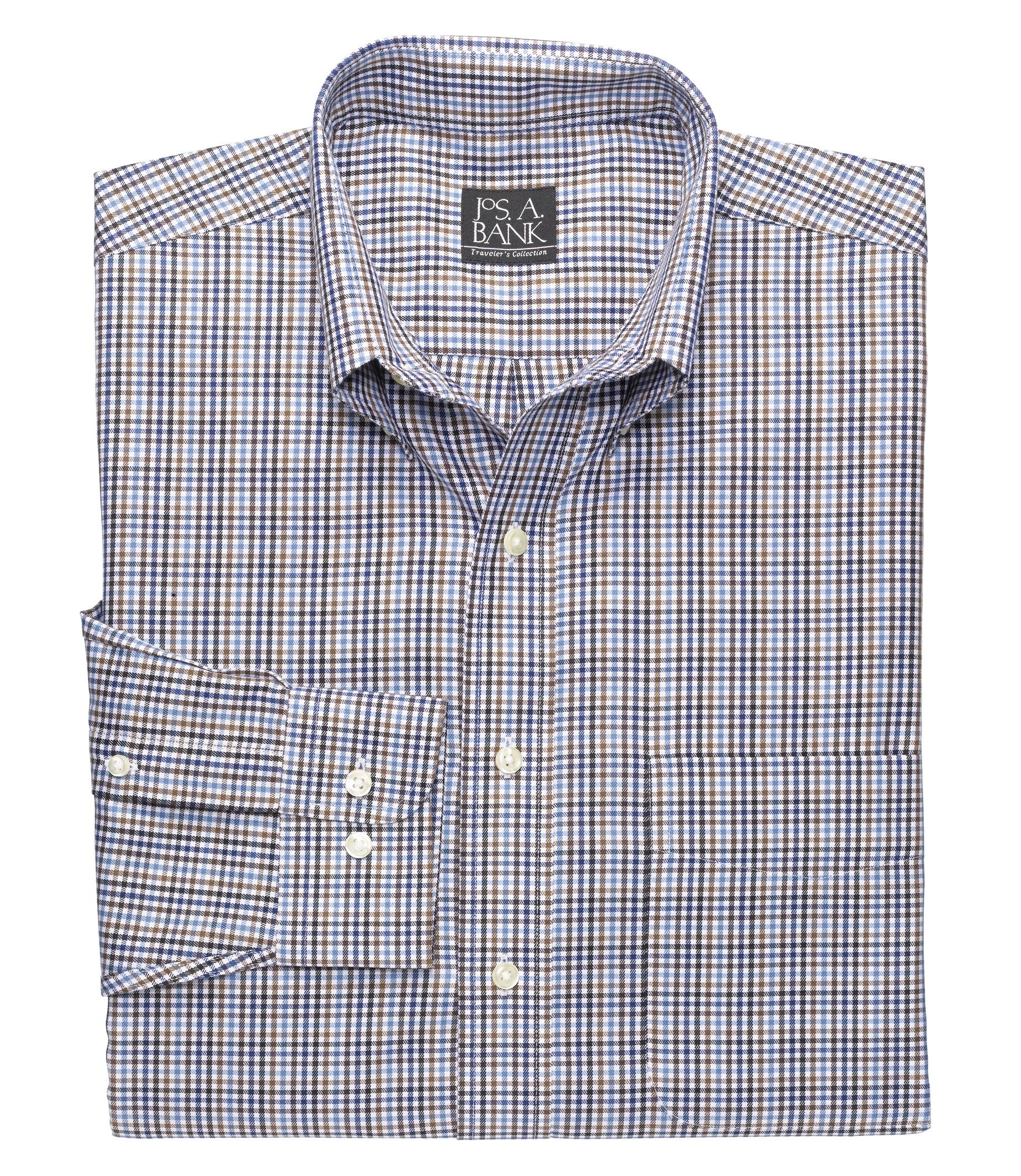 Long Sleeve Traveler Poplin Buttondown Tailored Fit- Get Your 2nd 25% OFF, 3rd FREE!