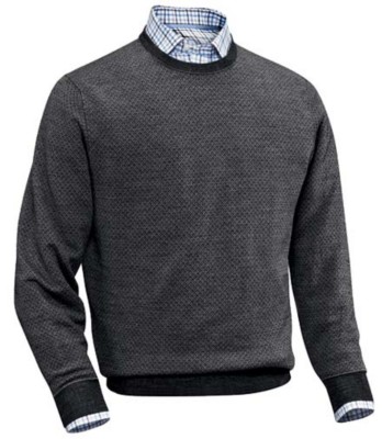 JoS. A. Bank Signature Merino Wool Sweater Crewnec...
