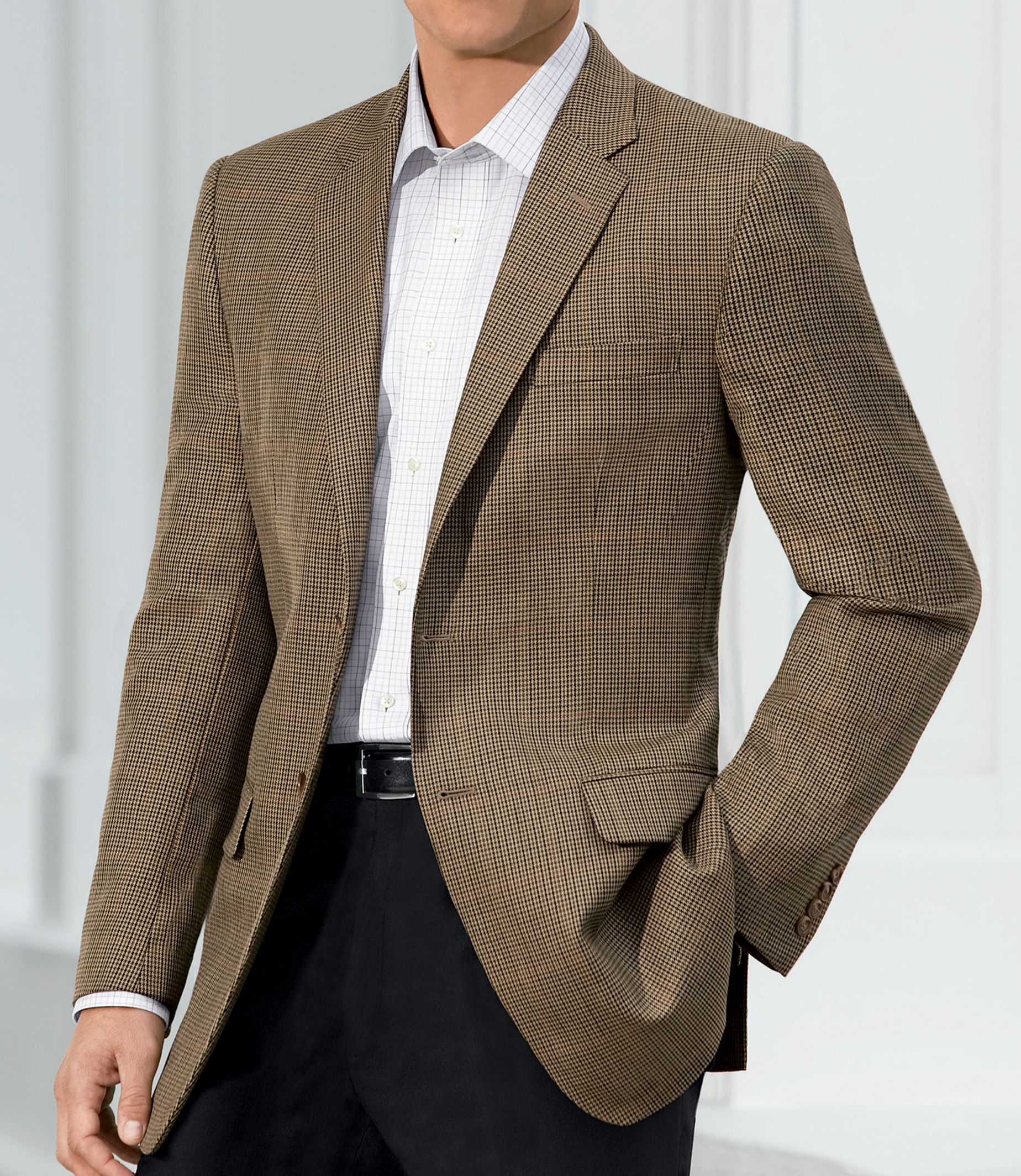 Traveler Wool Tailored Fit 2-Button Sportcoat