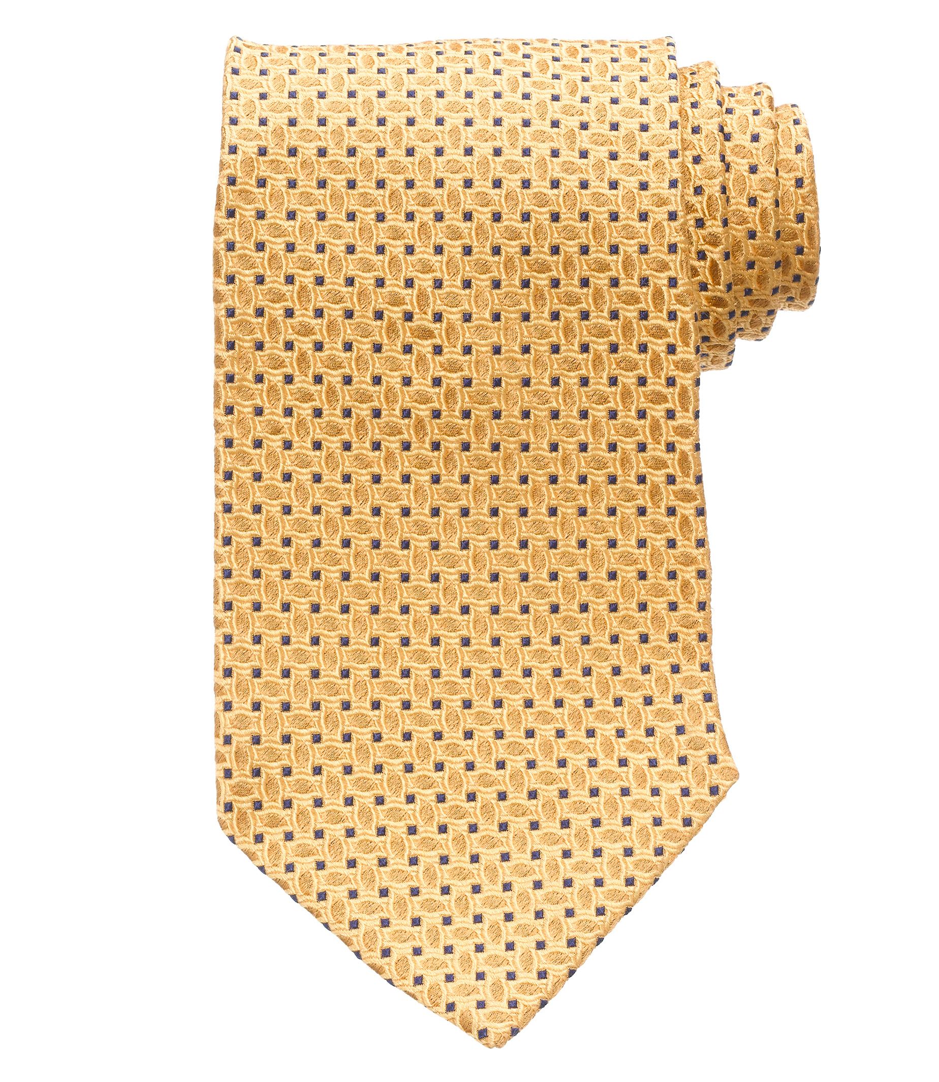 JosBank : Signature Connected Ovals Tie Long : Men's clothing (dress & casual) > Accessories