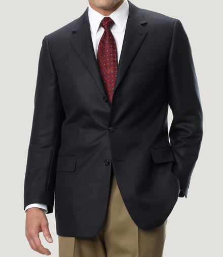 Signature Imperial Blend Herringbone Sportcoat- Navy- 2nd for $99