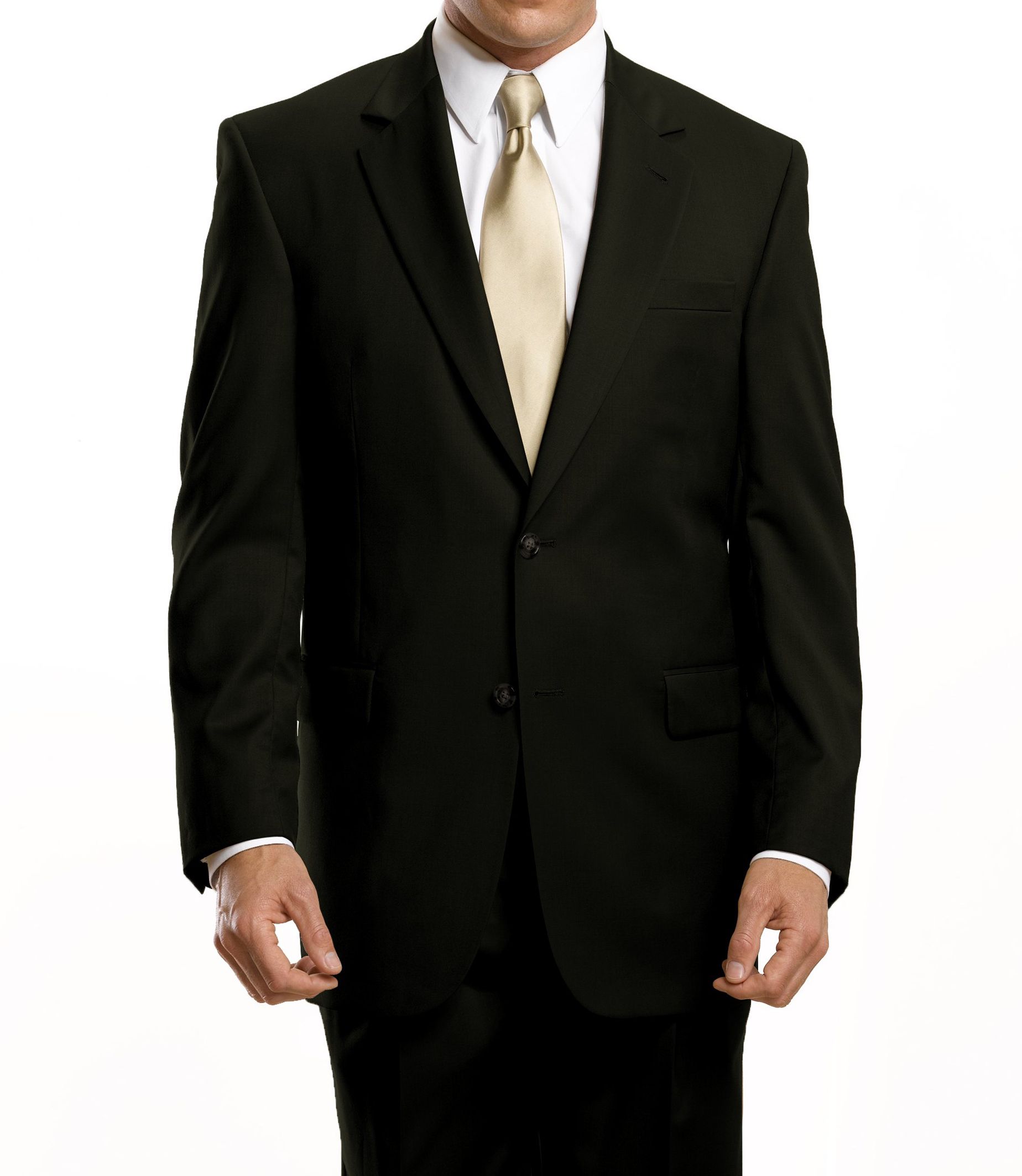 Traveler Suit Separate 2-Button Jacket- Olive