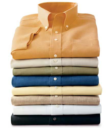 JosBank : Wrinkle-Resistant Linen Solid Color Short-Sleeve Sportshirt : Men s clothing (dress & casual) > Shirts
