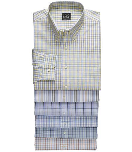 Traveler Patterned Buttondown Sportshirt Big or Tall