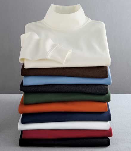Long-Sleeve Traveler Performance Mock