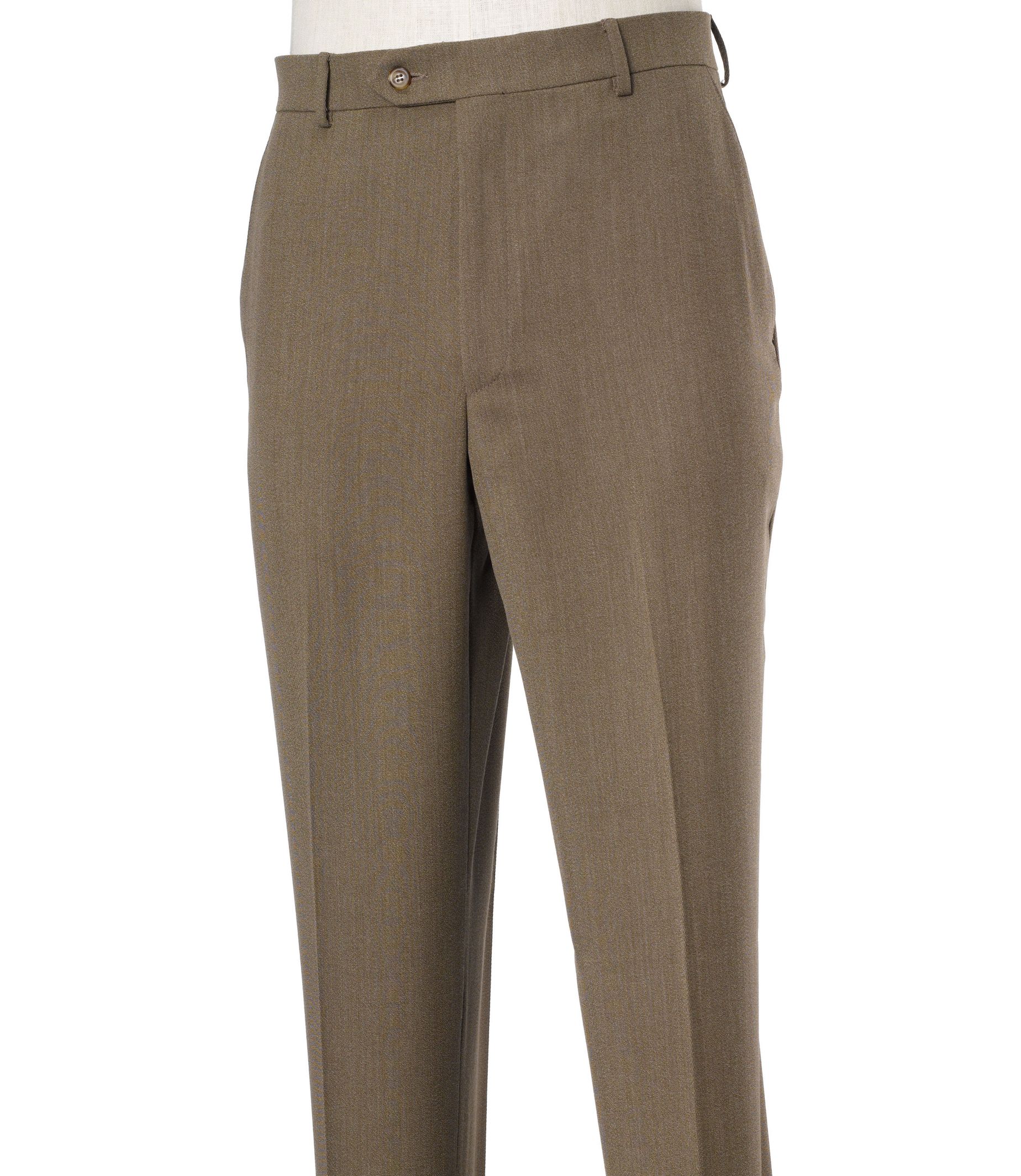 New! Traveler Cavalry Twill Plain Front Tailored Fit Trousers- 2 for $219, 3rd FREE!