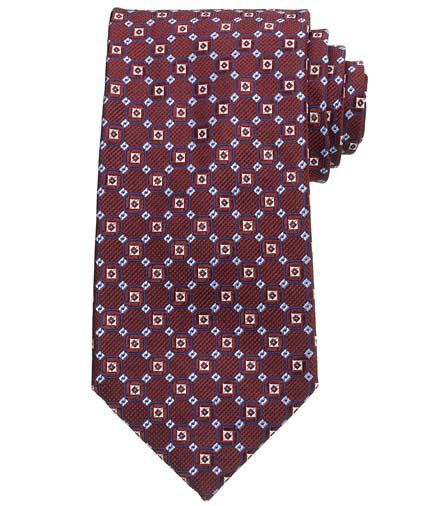 Grid Diamonds Tie

