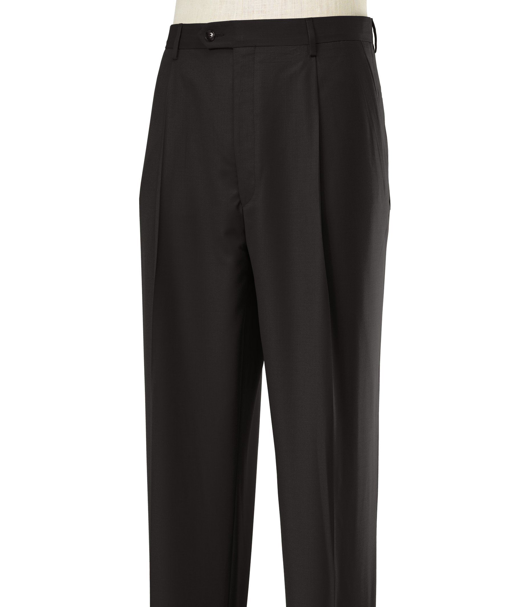 Joseph Wool Mini Herringbone Trousers
