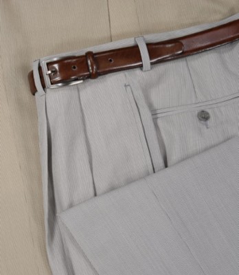 JoS. A. Bank Stays Cool Pleated Wool Trousers