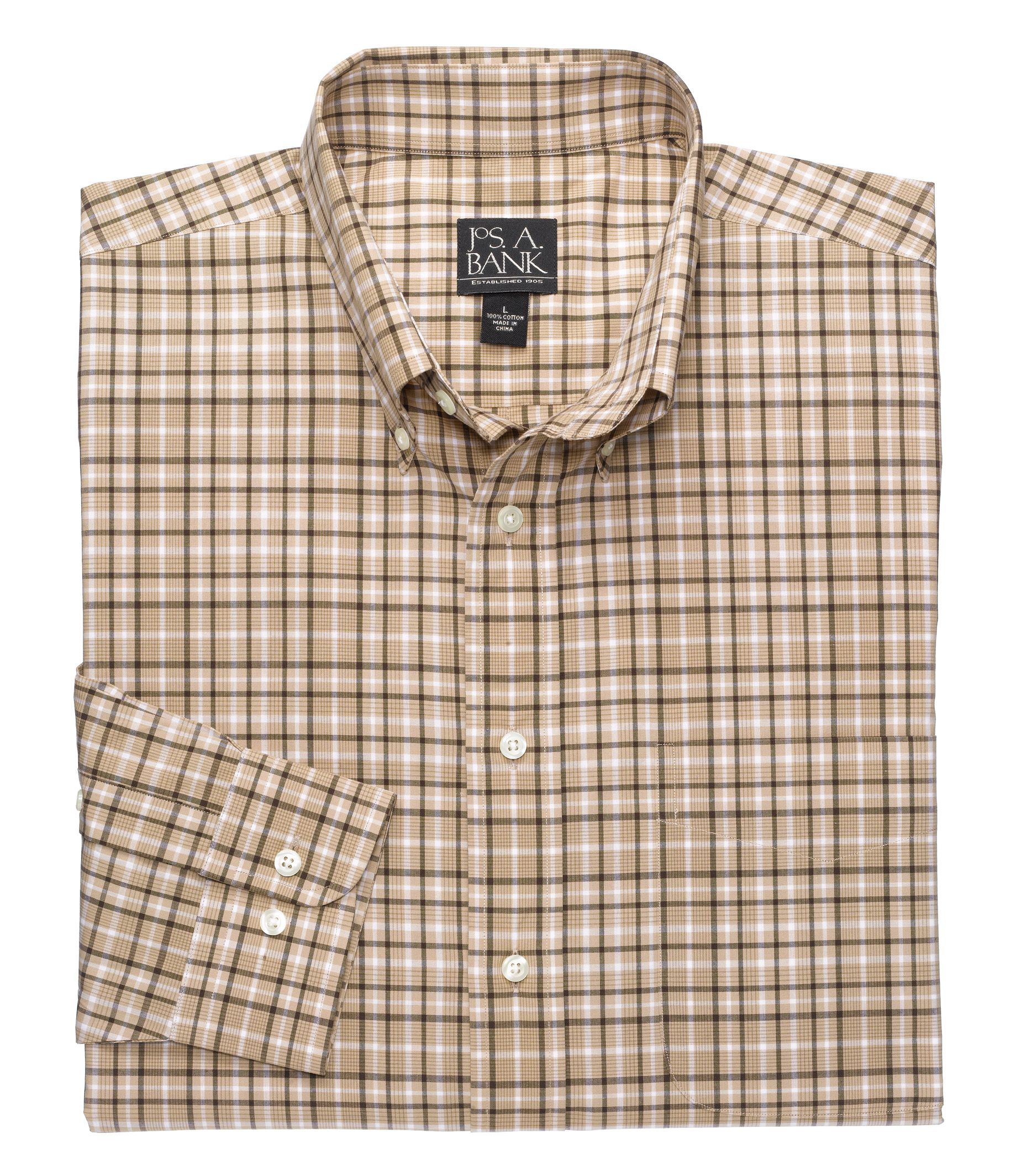 Long Sleeve Cotton Sportshirt
