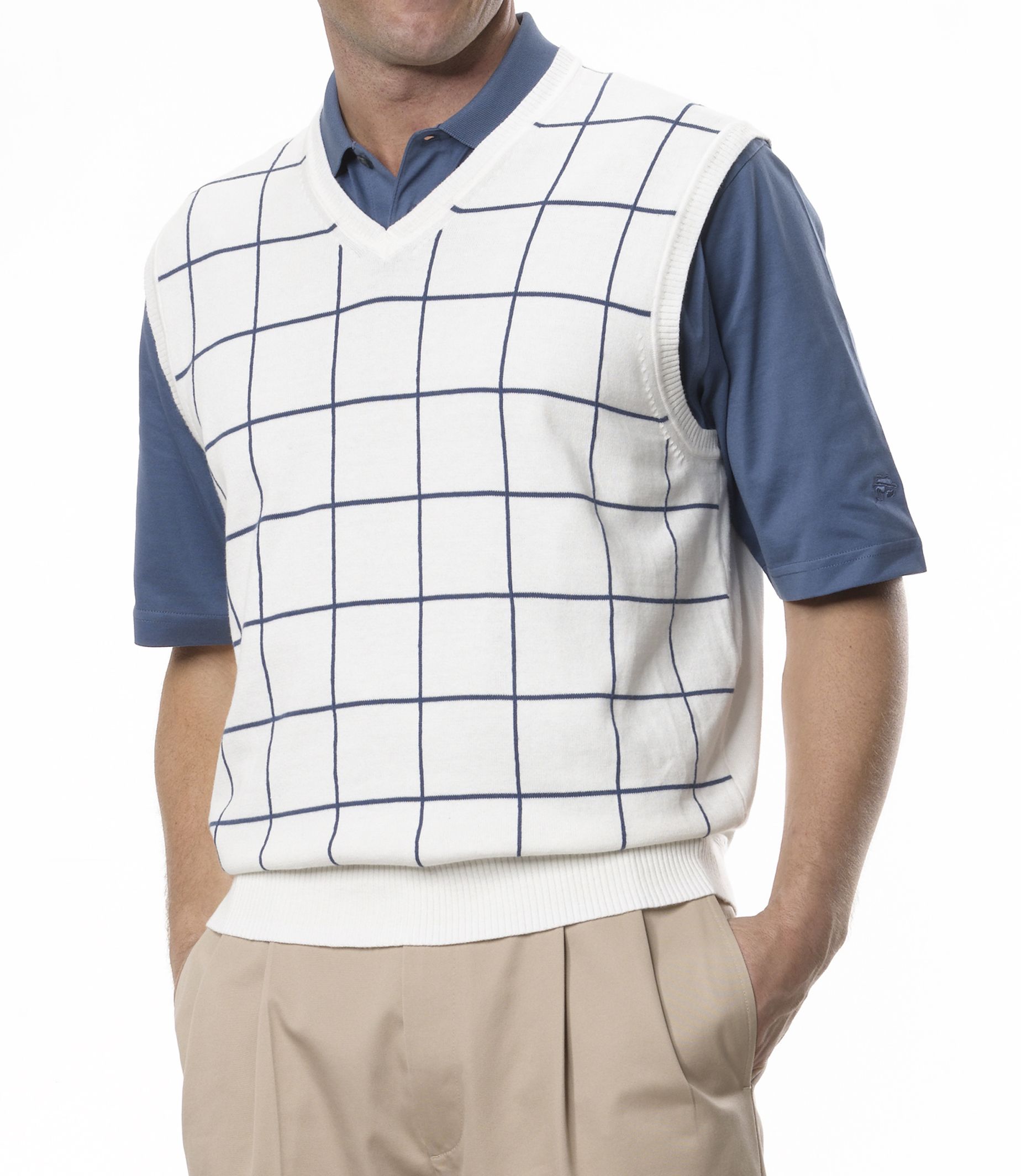 Leadbetter's Windowpane Vest