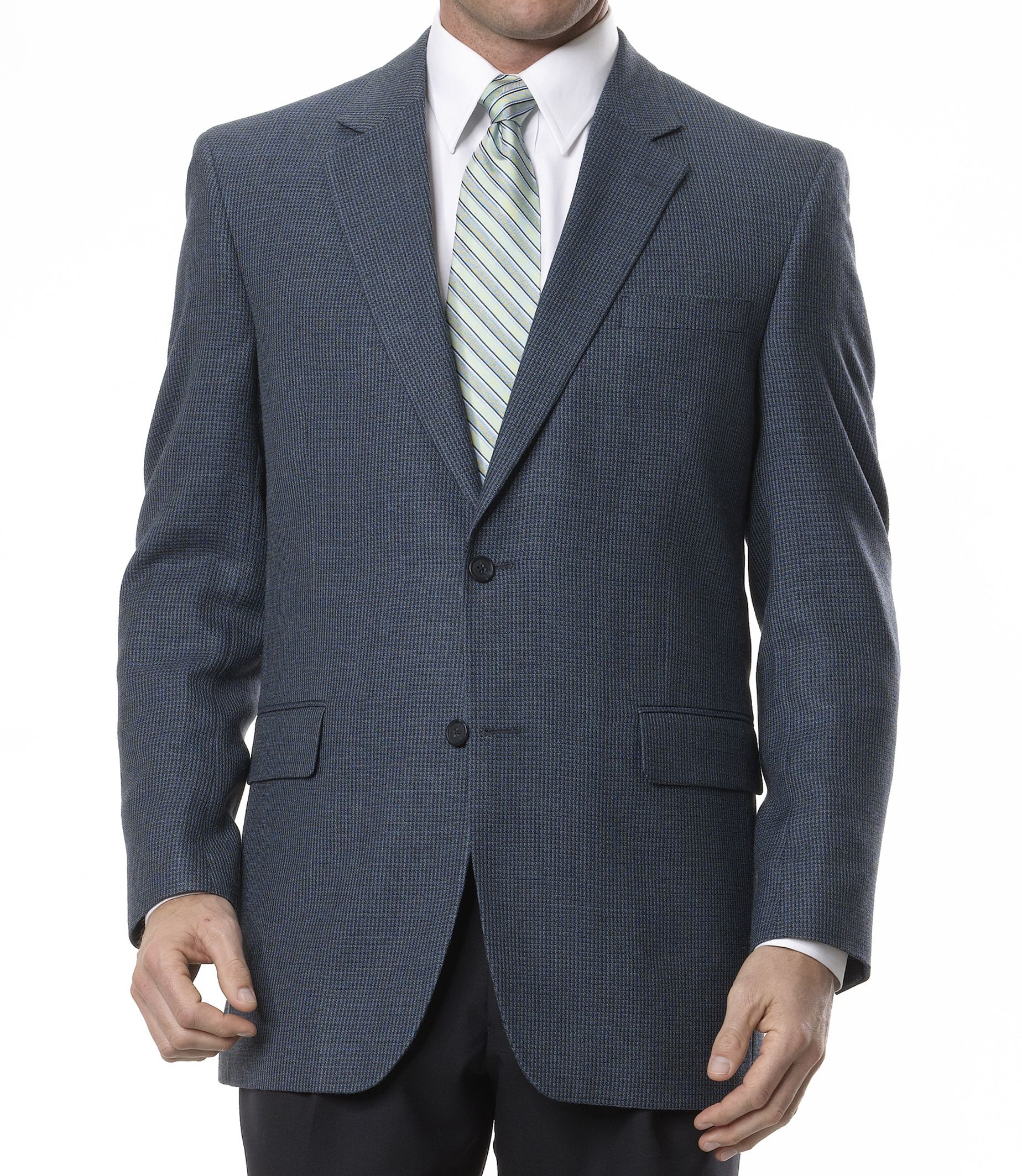 Executive 2-Button Silk/Wool Sportcoat